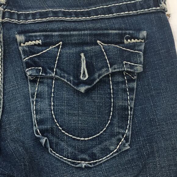 True Religion boot cut denim jeans sz 27 - Picture 4 of 5